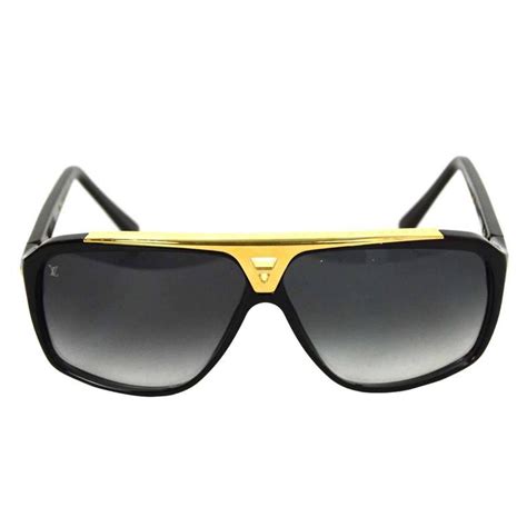 louis vuitton sunglasses gold black|louis vuitton black glasses.